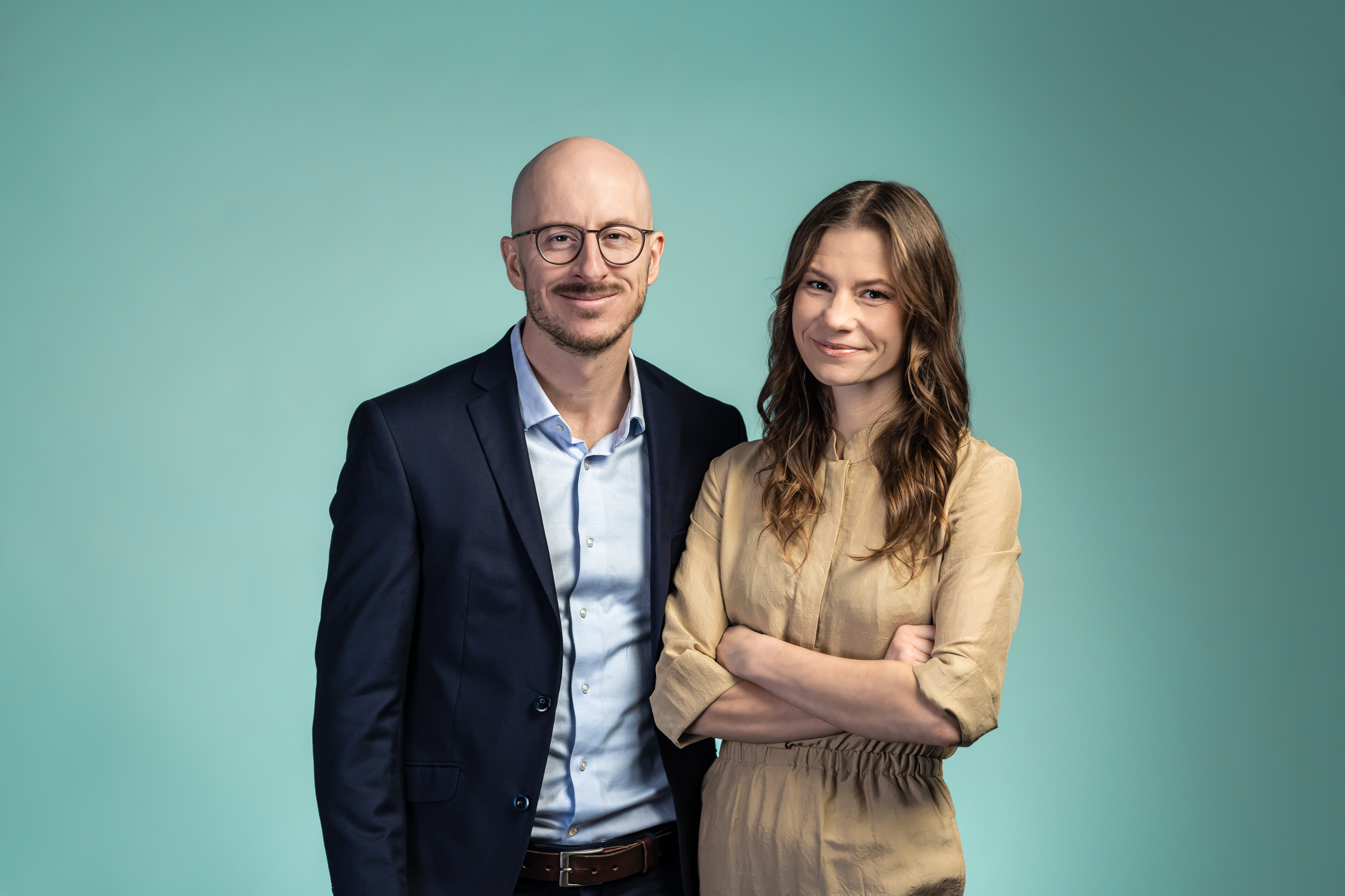 Petr a Lenka Halíkovi