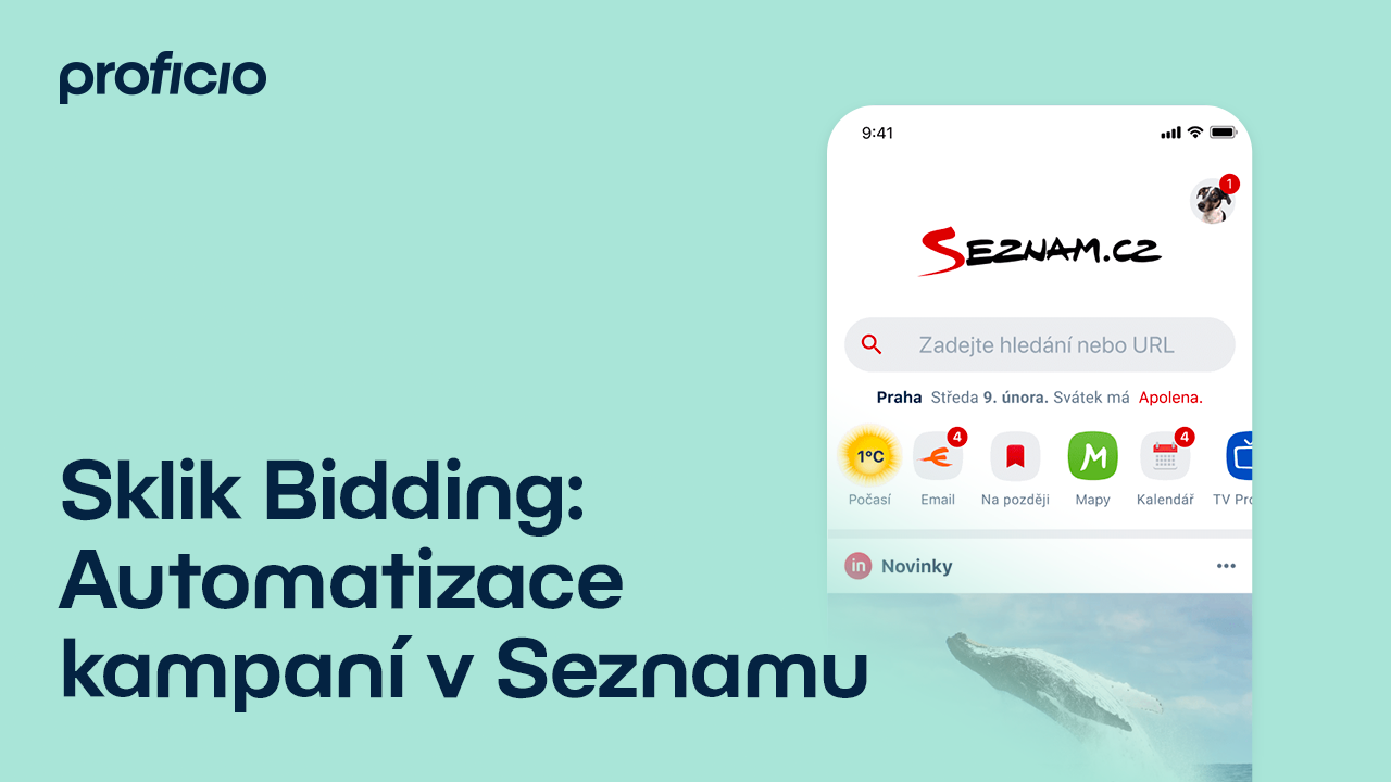 Automatizace kampaní v Skliku.