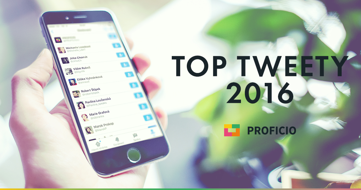 Nejlepší tweety online markeťáků v roce 2016