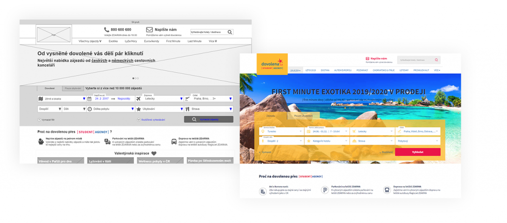 postup tvorby webu od prototypu po nový design