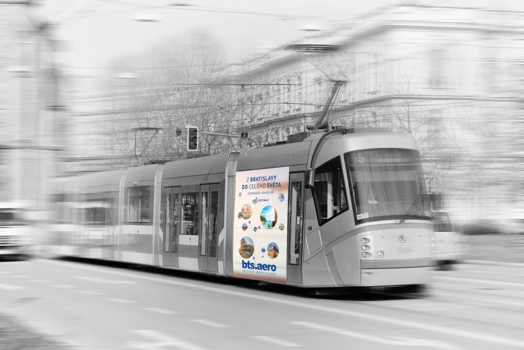polep tramvaje