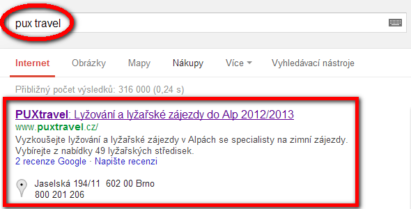 SEO brandová návštěvnost