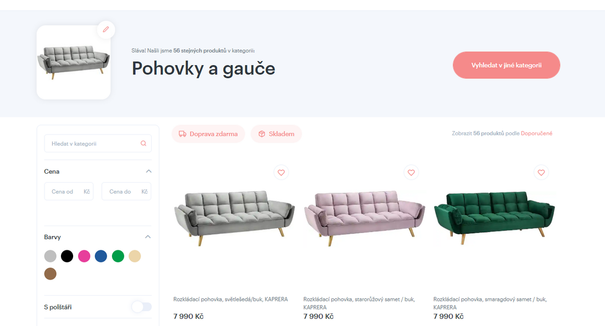 Visual Search na Bianu